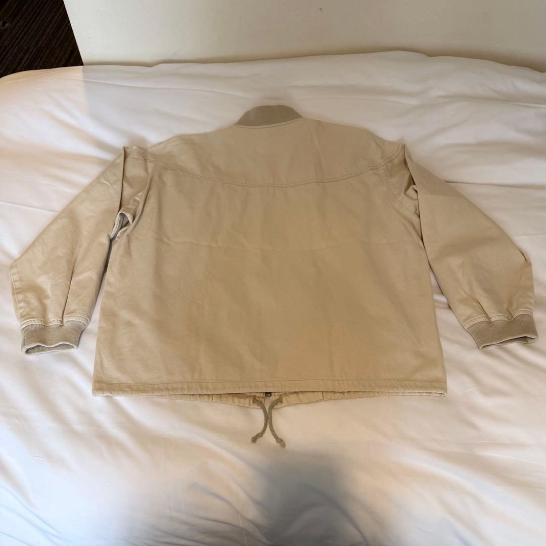 90s GOODENOUGH キャップショルダージャケット ベージュ S