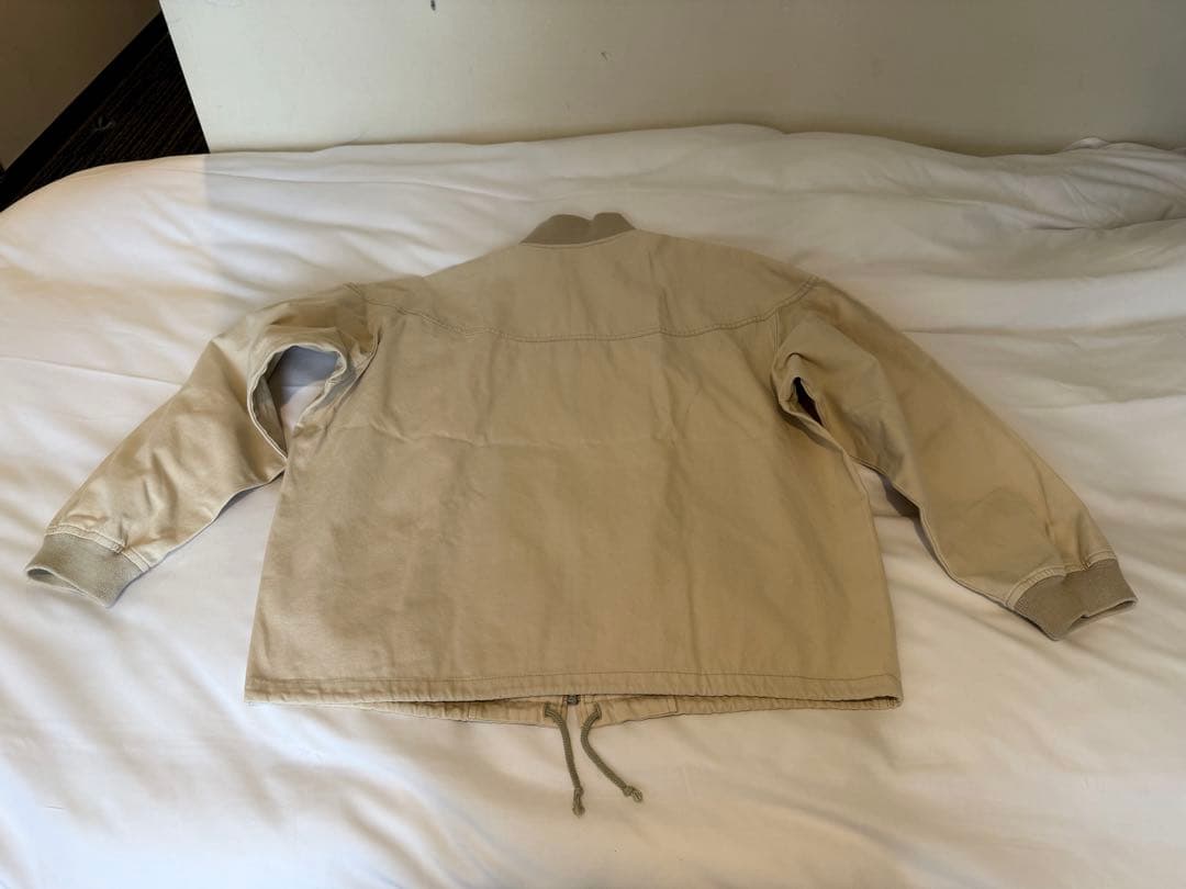 90s GOODENOUGH キャップショルダージャケット ベージュ S