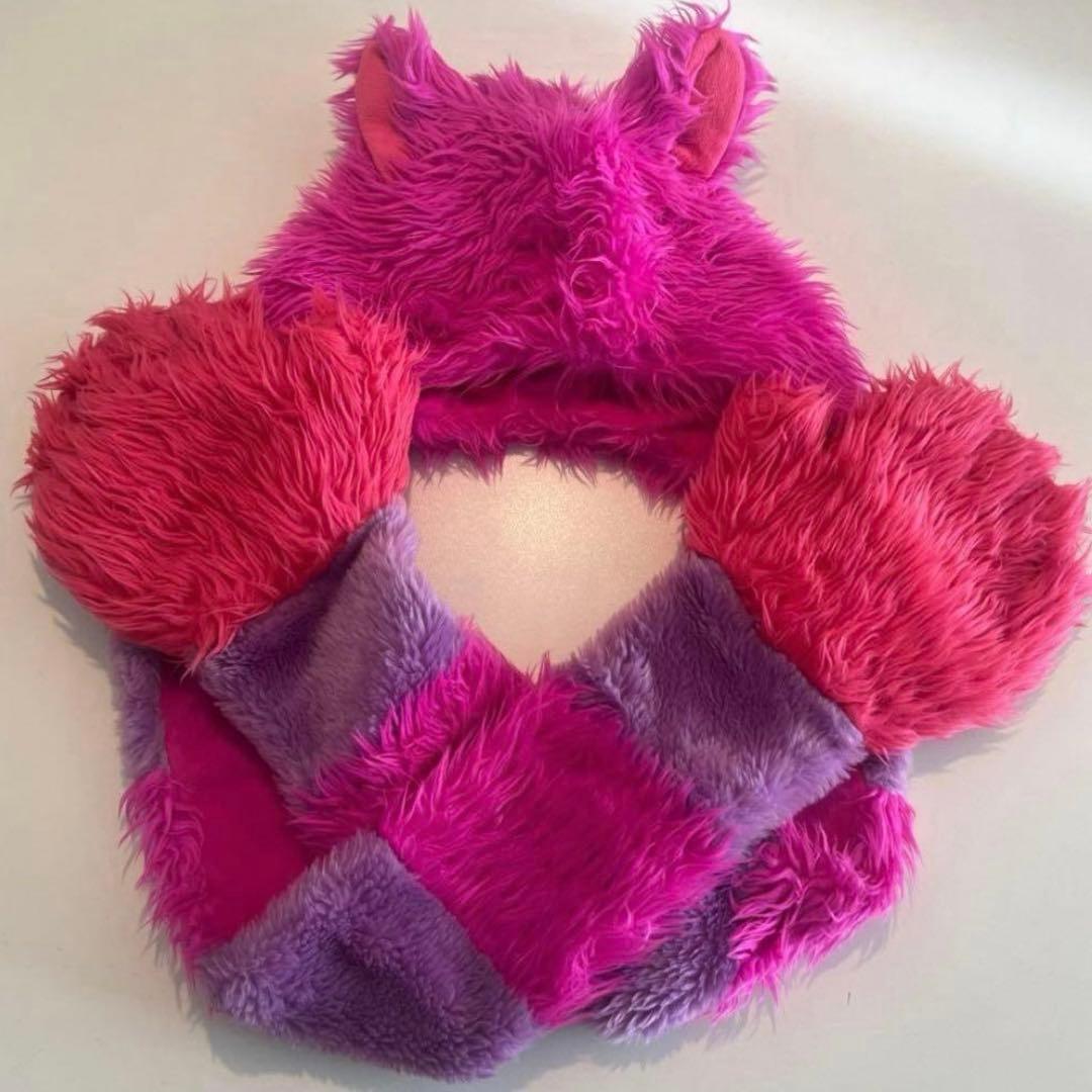 チェシャ猫 マフラー ファンキャップ ディズニー