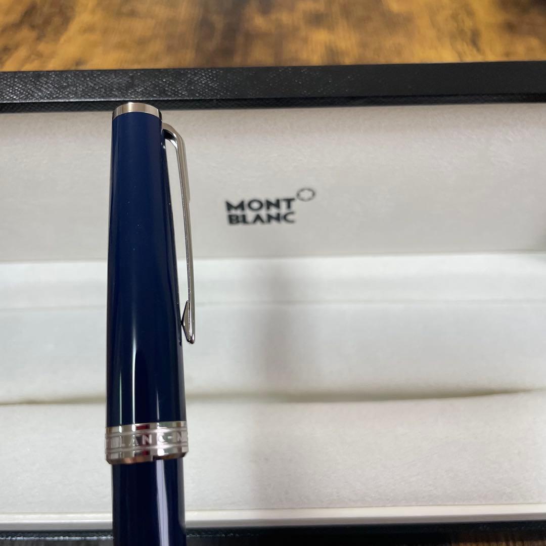美品☆即筆記可☆モンブラン PIX　ローラーボール　キャップ式　ネイビー