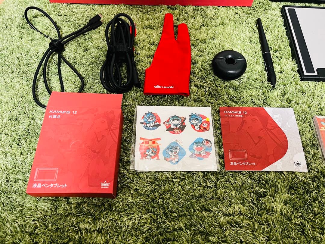 【日本限定】HUION 液晶ペンタブレット豪華版 KAMVAS12