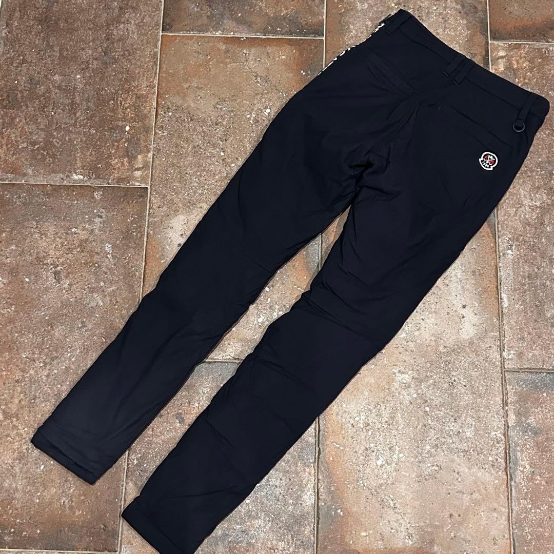 PEARLY GATES 中綿パンツ ネイビー ジップロゴ　小さいサイズ