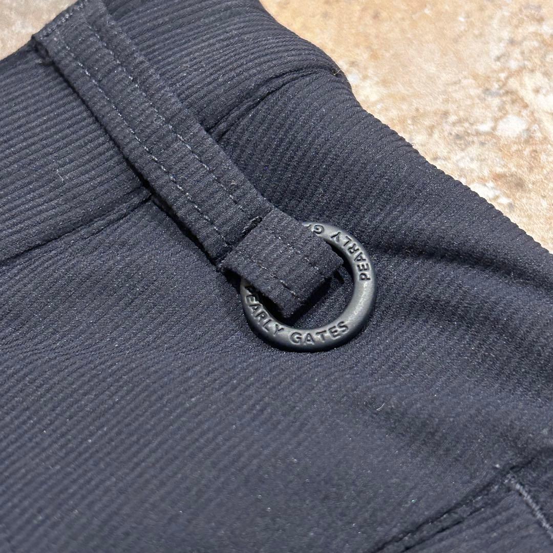 PEARLY GATES 中綿パンツ ネイビー ジップロゴ　小さいサイズ