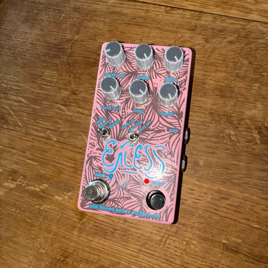 Excess v2 ギターエフェクター ピンク