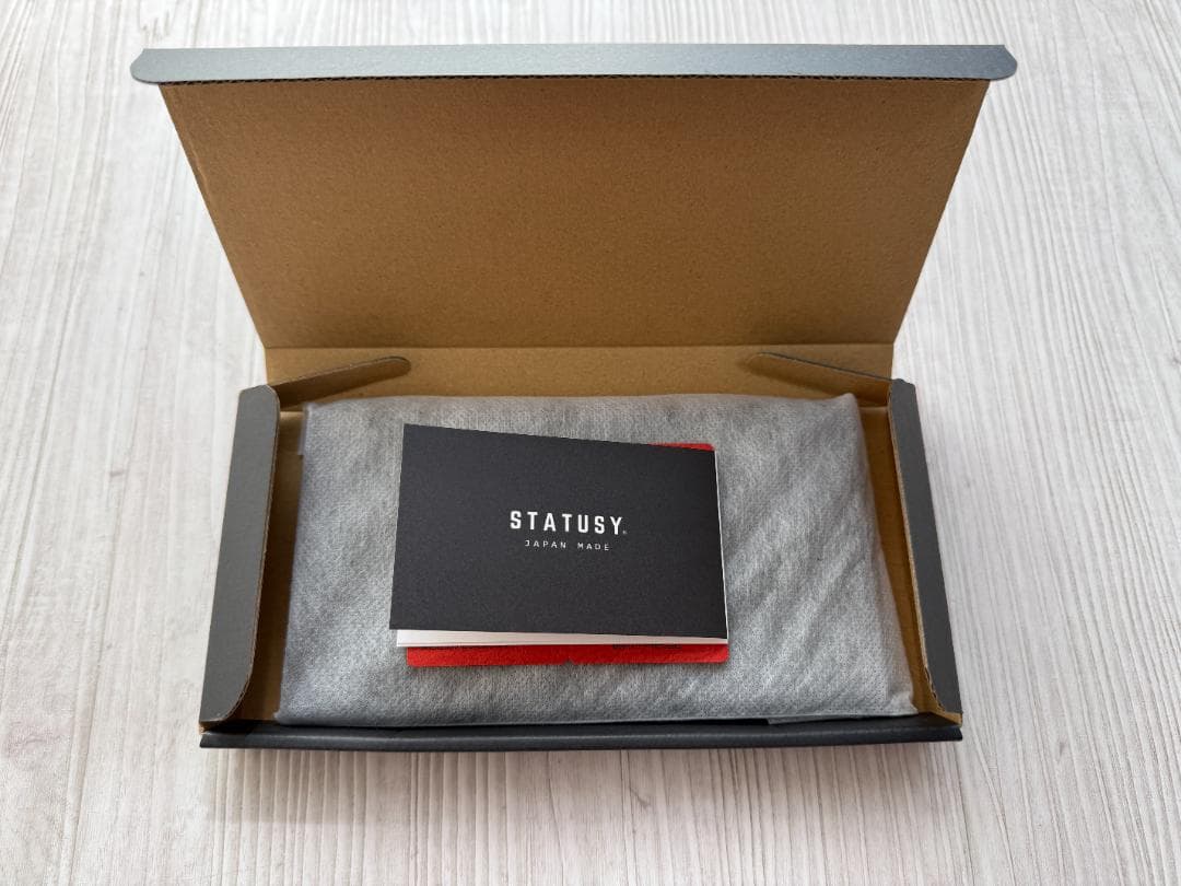 【極薄長財布】il modo Air トープ Taupe 右利き用STATUSY