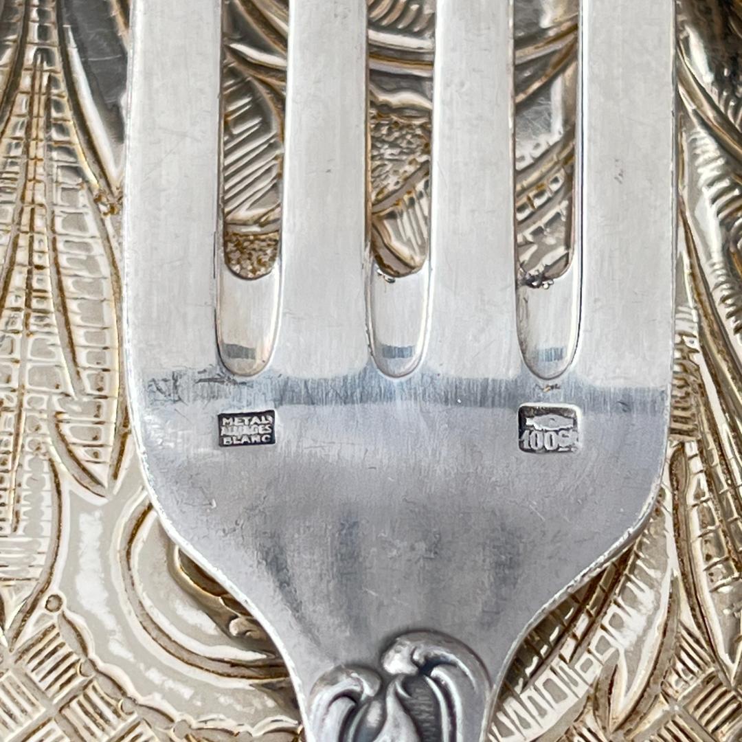 【仏蘭西】 Louis XV カトラリーセット12本 ルイ15世様式