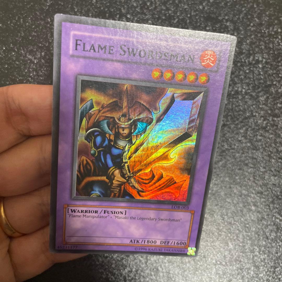 遊戯王　炎の剣士　北米版　wavy