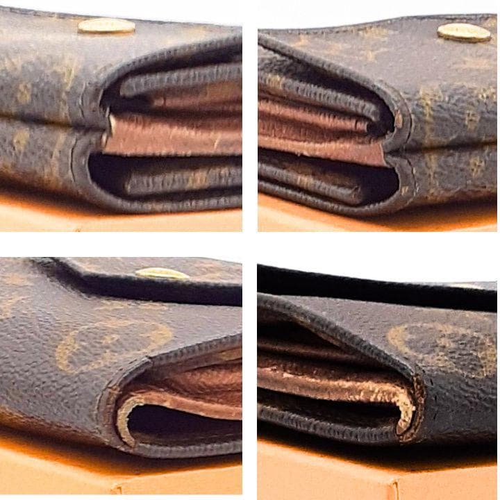 ✨ルイヴィトン✨モノグラム Wホック 二つ折り財布