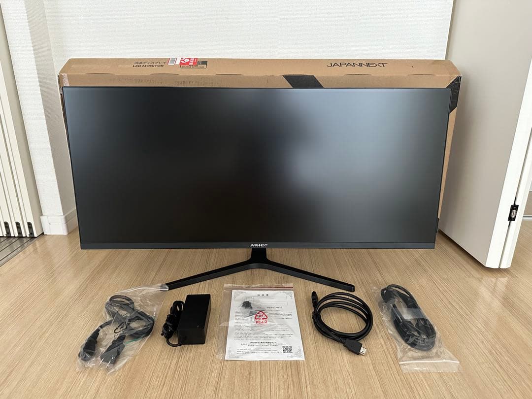 【mkz】JAPANNEXT ウルトラワイドゲーミングモニター 34インチ