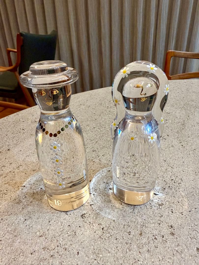 Boda/ボーダ/Familjen/ ファミリー　クリスタルガラスのオブジェ