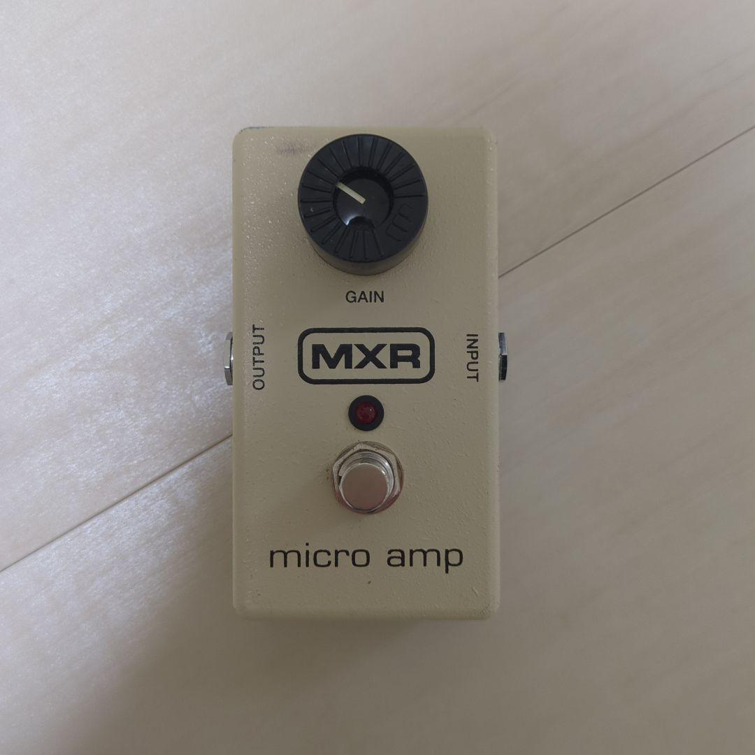 MXR micro amp ギターエフェクター