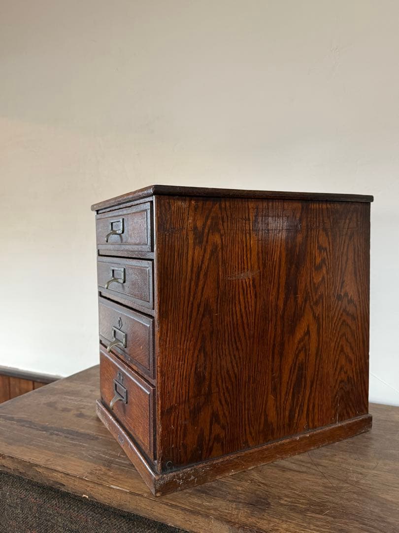 レトロ 引き出し A4サイズ 古家具 古道具 小引き出し