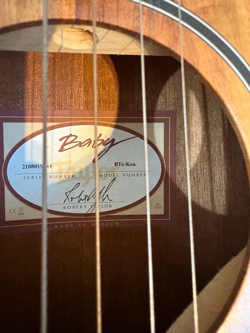 ギター kekketattaTaylor Baby Taylor-e Koa