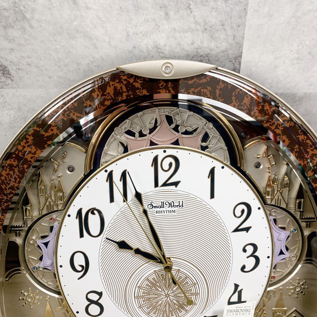 リズム時計 からくり スモールワールド ノエルN 30曲 4MN539RH