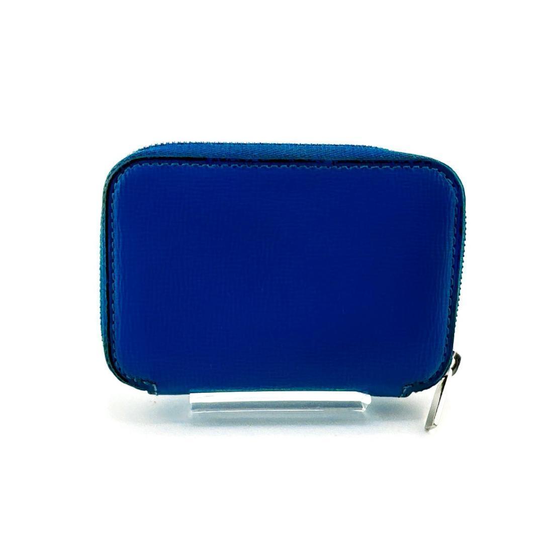 【即購入OK・正規品】Valextra ブルー ジップウォレット レザー 財布★