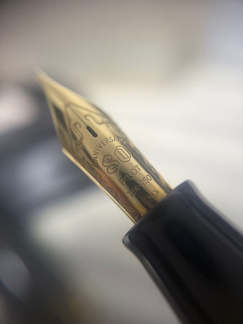 パイロット万年筆80週年、四神、黒漆