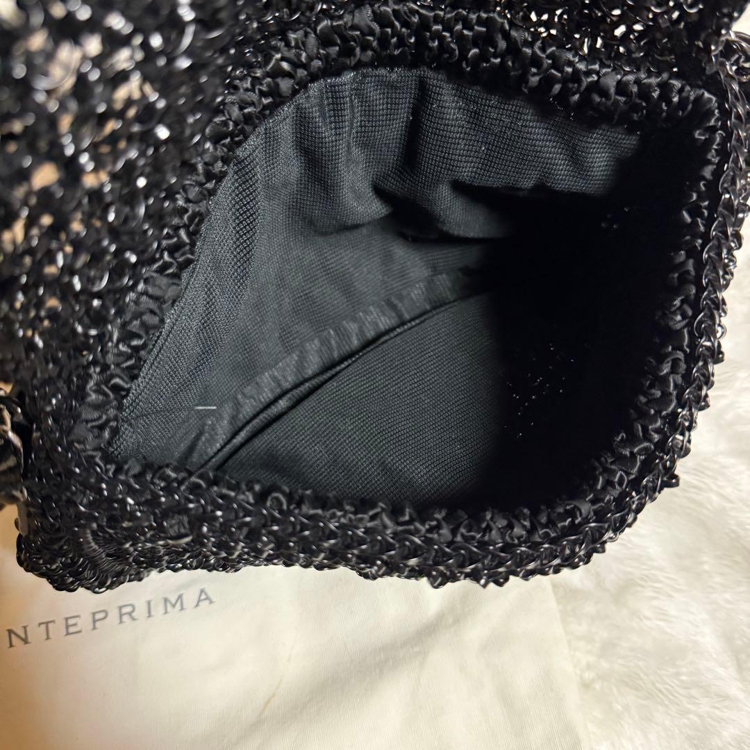 【ANTEPRIMA】ワイヤーバッグ ルッケット ブラック ミディアム 2way