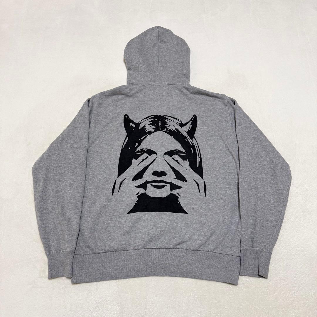 【美品 XL】ヒステリックグラマー see no evil パーカー ヒスガール