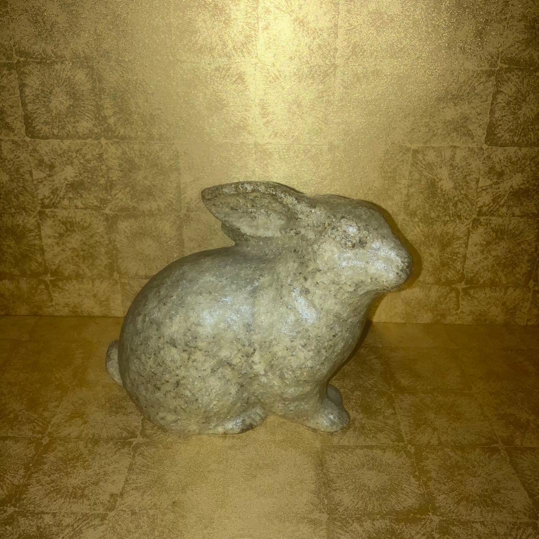 【特級呪物】ツキを呼び込む　運気飛躍のウサギ像　曰く付き　縁起物　開運　幸運