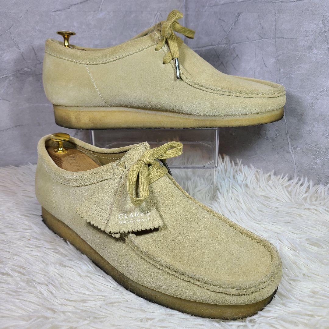 【CLARKS ORIGINAL】クラークス　WALLABEEワラビー　メープル