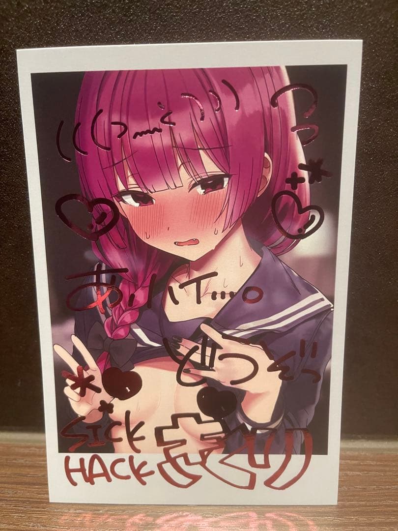 C107 ろうか ぼっちざろっく きくり チェキ風イラストカード 会場限定