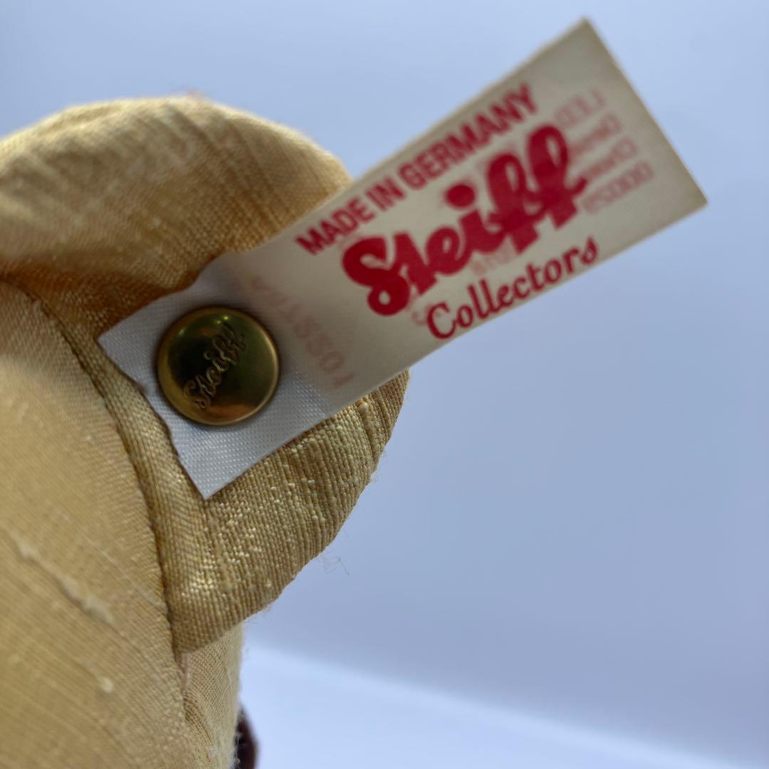 Steiff ベージュ テディベア ぬいぐるみ　Y