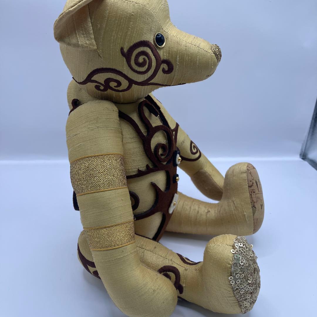 Steiff ベージュ テディベア ぬいぐるみ　Y