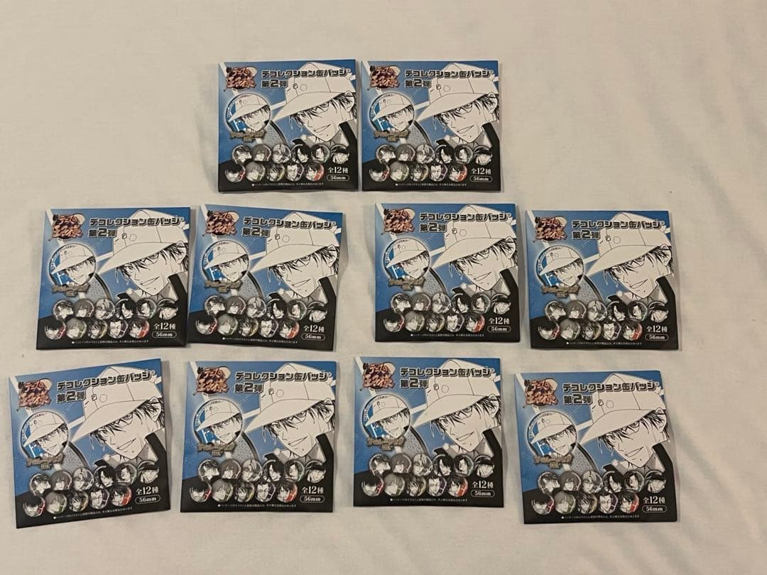 ジャンプフェスタ2026『テニスの王子様』缶バッジ 1種x10セット