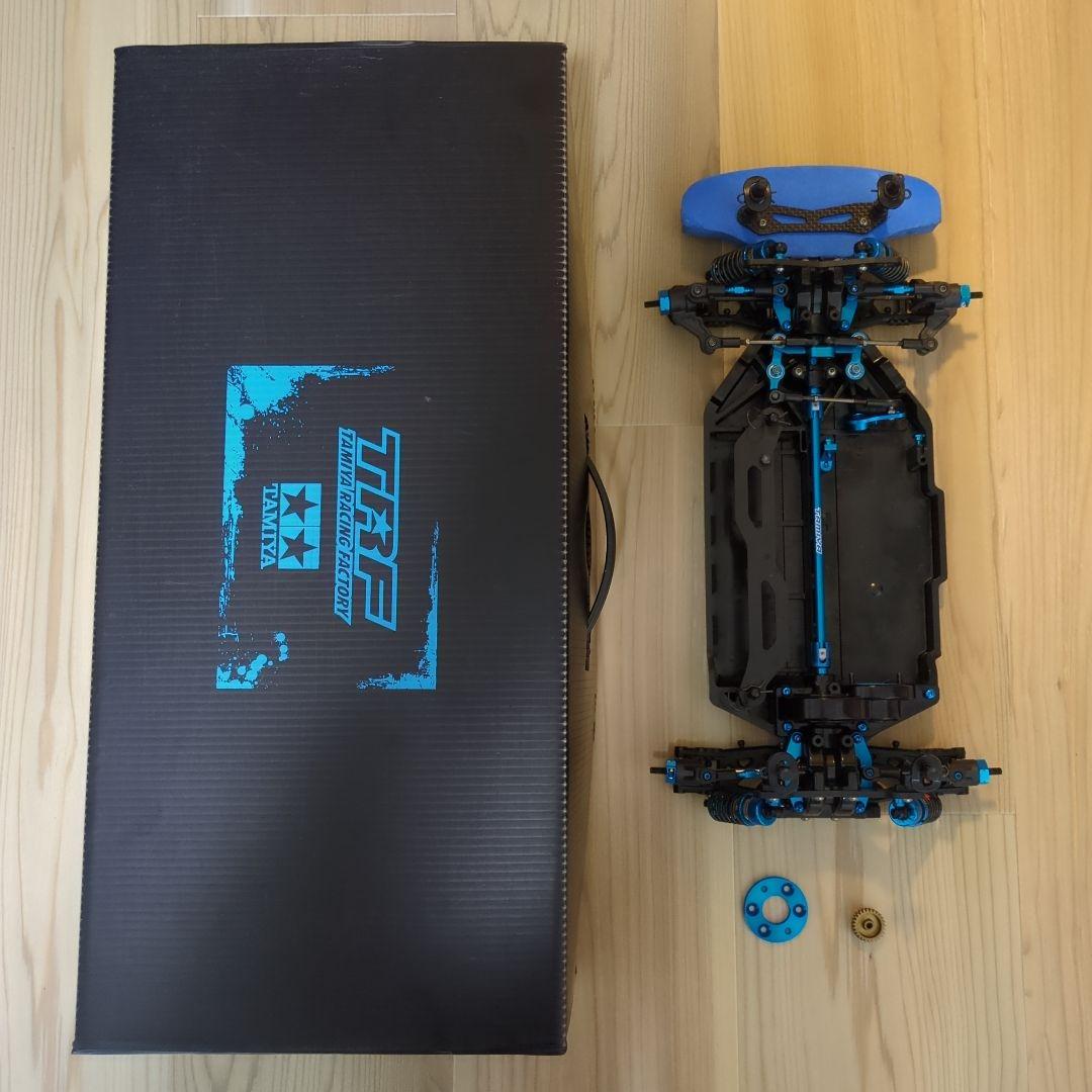 タミヤ　TT-02　タミチャレ仕様　オプション多数付き