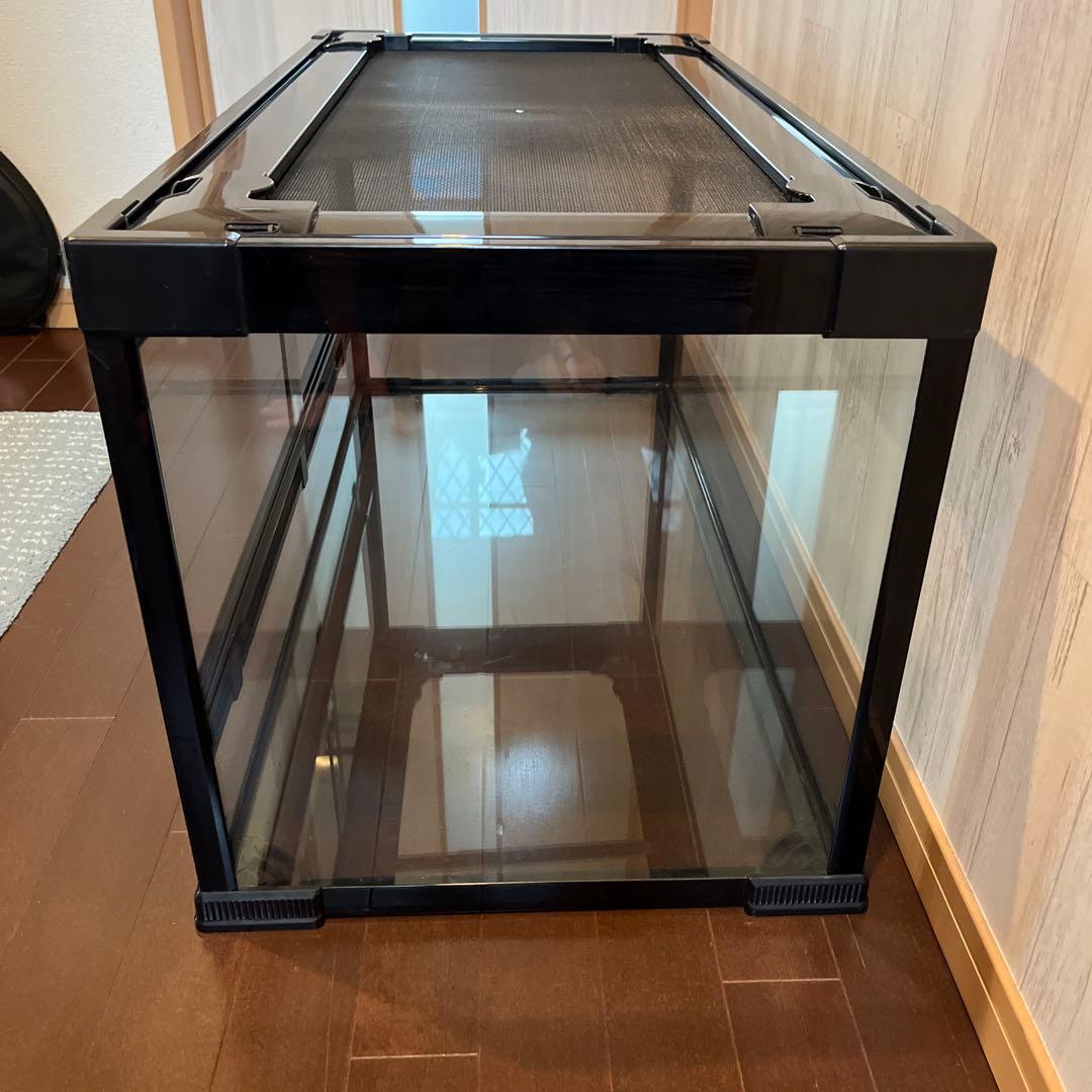 爬虫類　90㎝　水槽　ゲージ