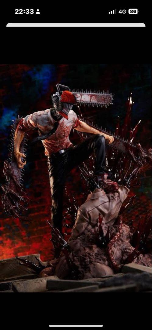 ナナシF.NEXパワーチェンソーマンフィギュア一度開封