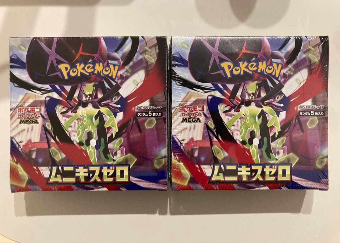 ムニキスゼロ シュリンク付×2 シュリなし×3 合計 5BOX ポケカ ポケモン
