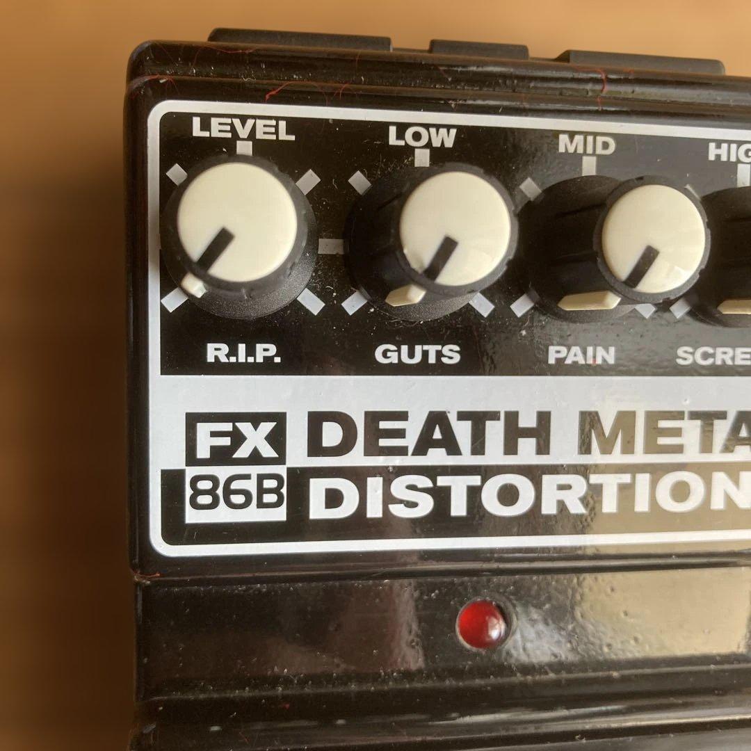 ギター DOD death l distortion FX86B