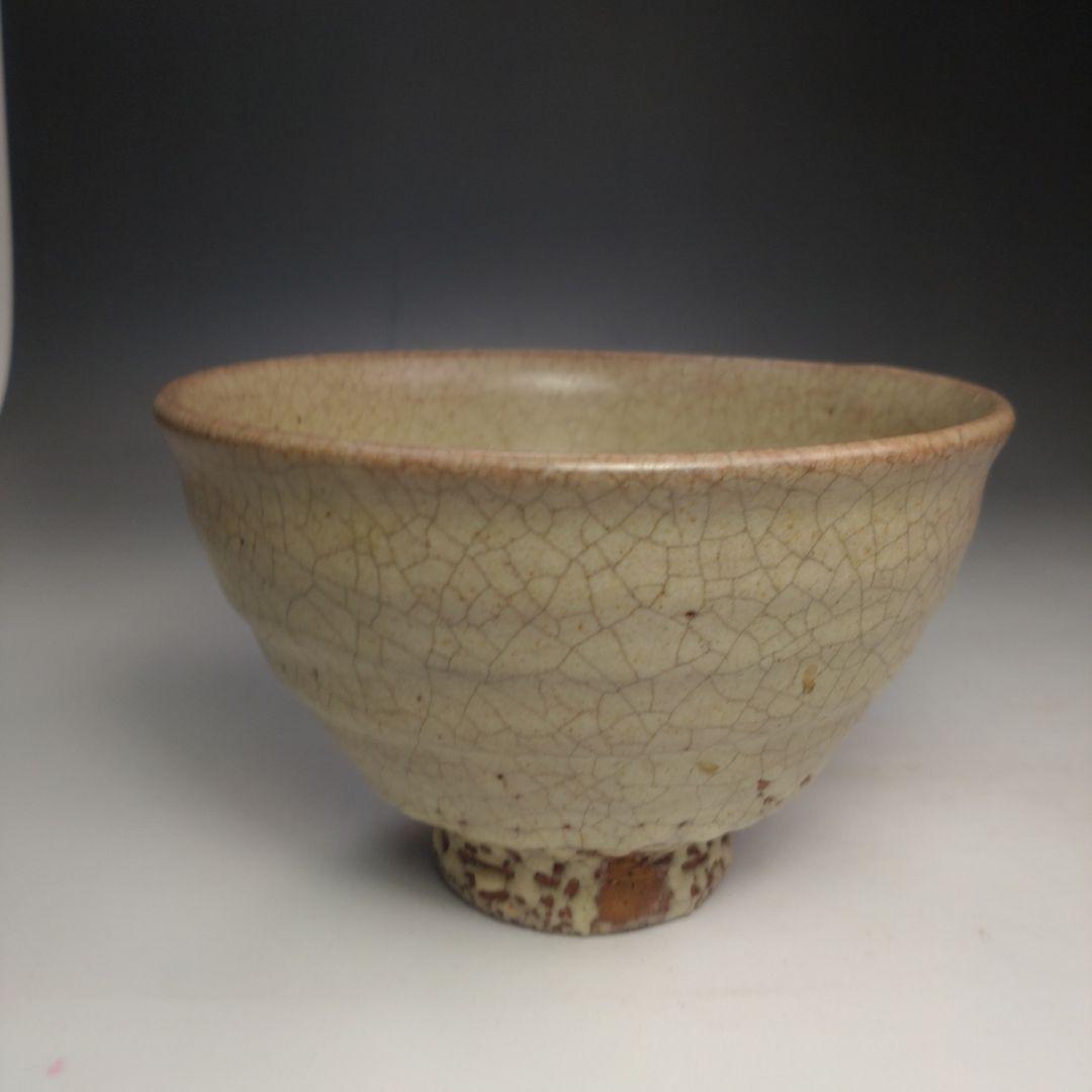 イ137 茶碗『松古窯　佐久間勝山』『井戸写茶碗　共箱』抹茶碗　茶道具