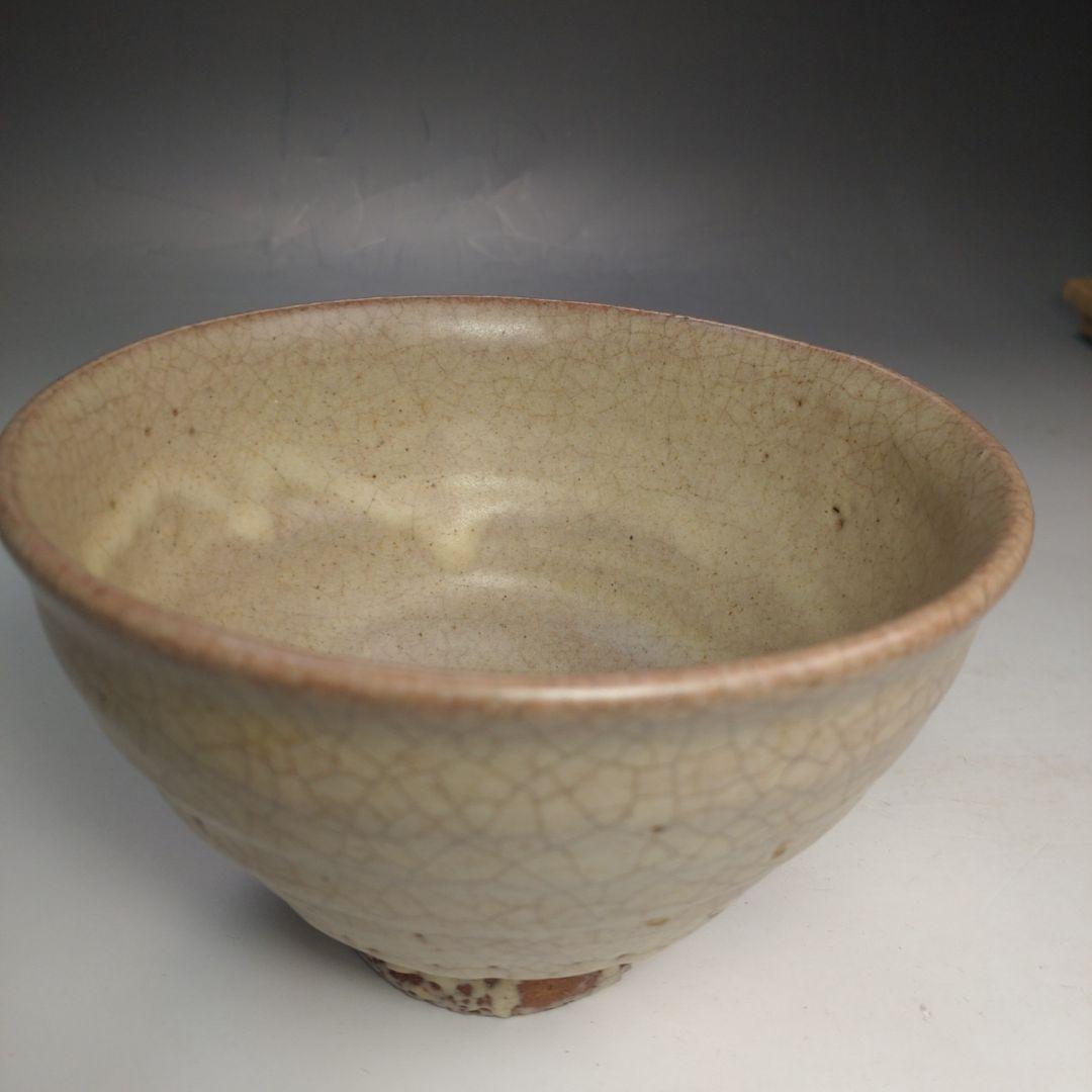 イ137 茶碗『松古窯　佐久間勝山』『井戸写茶碗　共箱』抹茶碗　茶道具