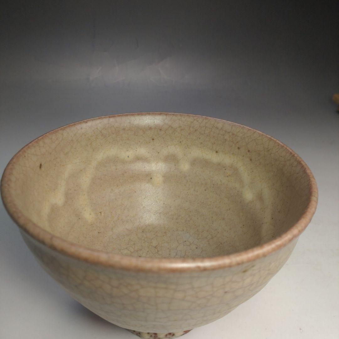 イ137 茶碗『松古窯　佐久間勝山』『井戸写茶碗　共箱』抹茶碗　茶道具