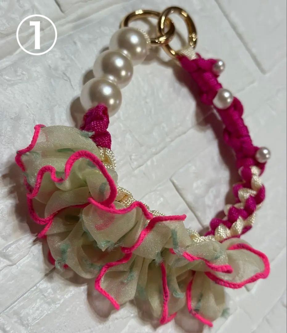 mami♪・*:.ღパラコード スマホハンドストラップ9点