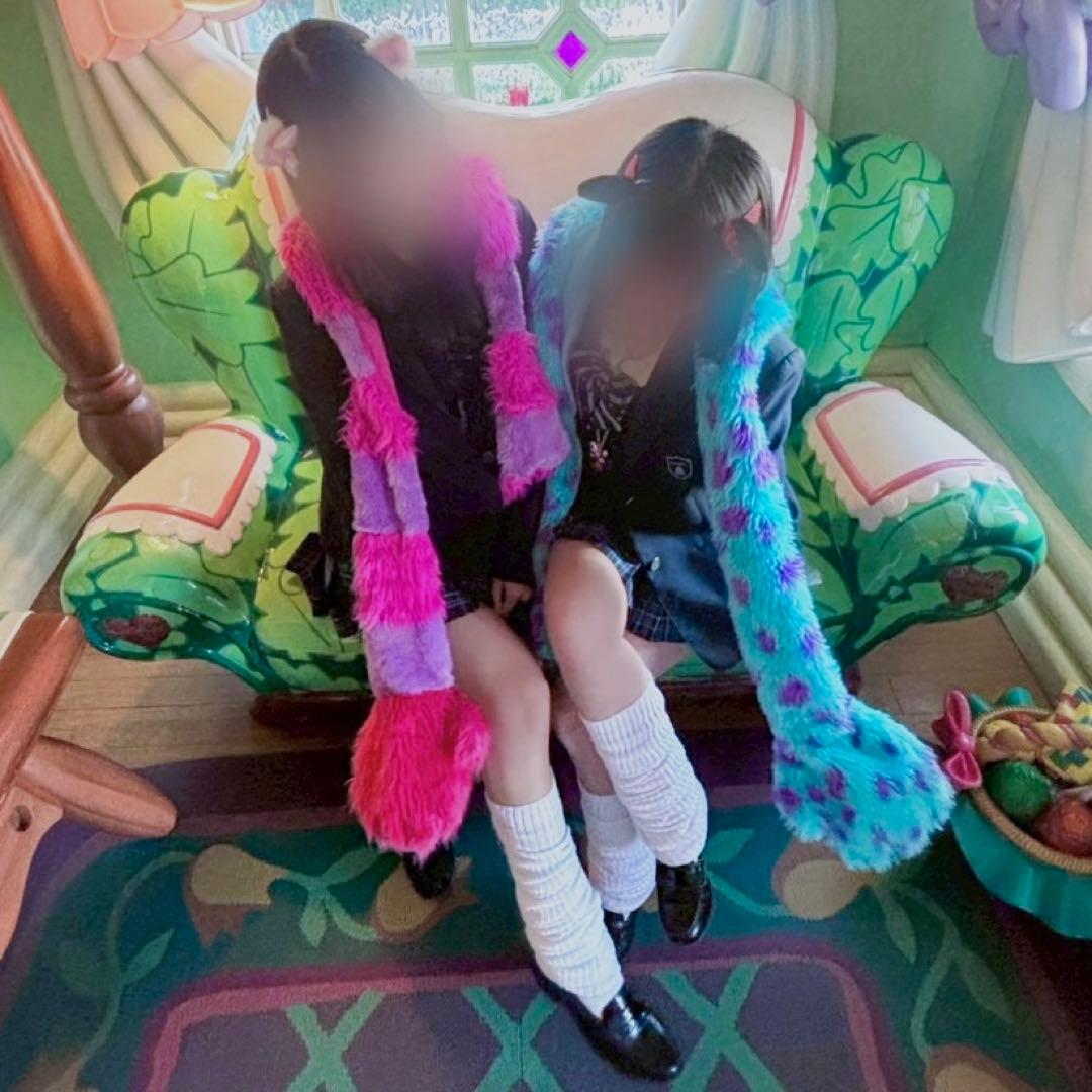 チェシャ猫 ファンキャップマフラー