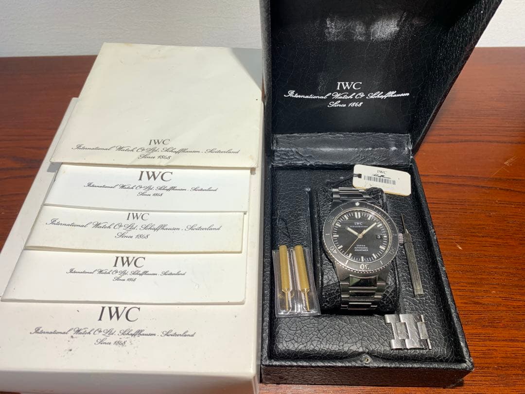 IWC GSTアクアタイマーRef.353602 ステンレス 付属品豊富 魚竜頭