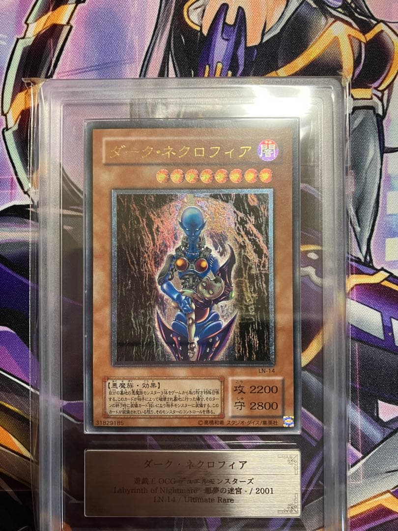 遊戯王　ダークネクロフィア　レリーフ　２期　ars7