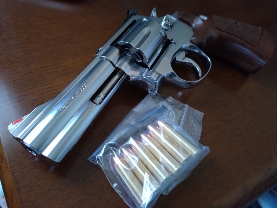 マルシン　m686 4インチ　シルバーABS モデルガン