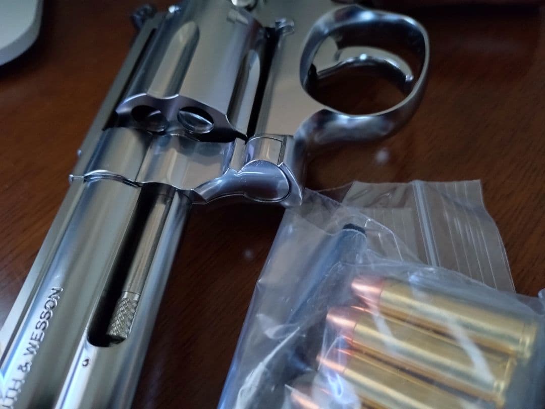 マルシン　m686 4インチ　シルバーABS モデルガン