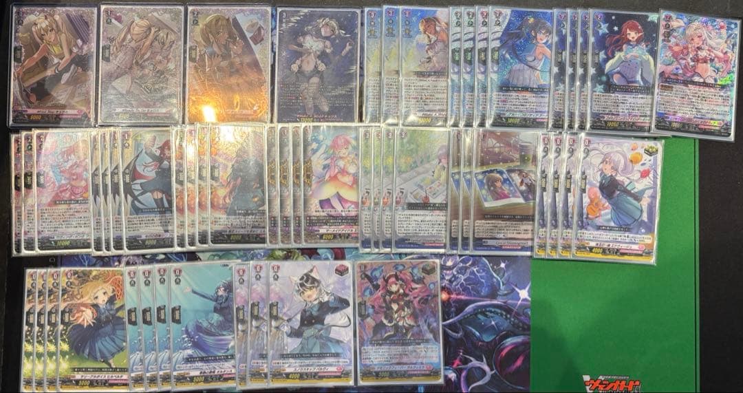 ヴァンガード　キョウカ　デッキ　lsr、fr、スリーブ付き