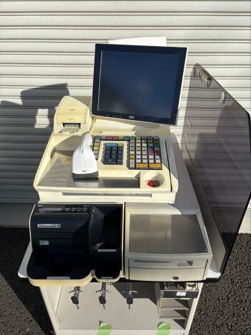 東芝TEC テック POSレジ M-8750 (MS) 自動釣銭機 VT-330