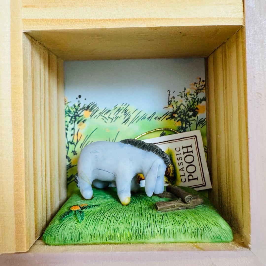 クラシックプー プーさん フィギュア ジオラマ 壁掛け 置物 人形 ベネリック