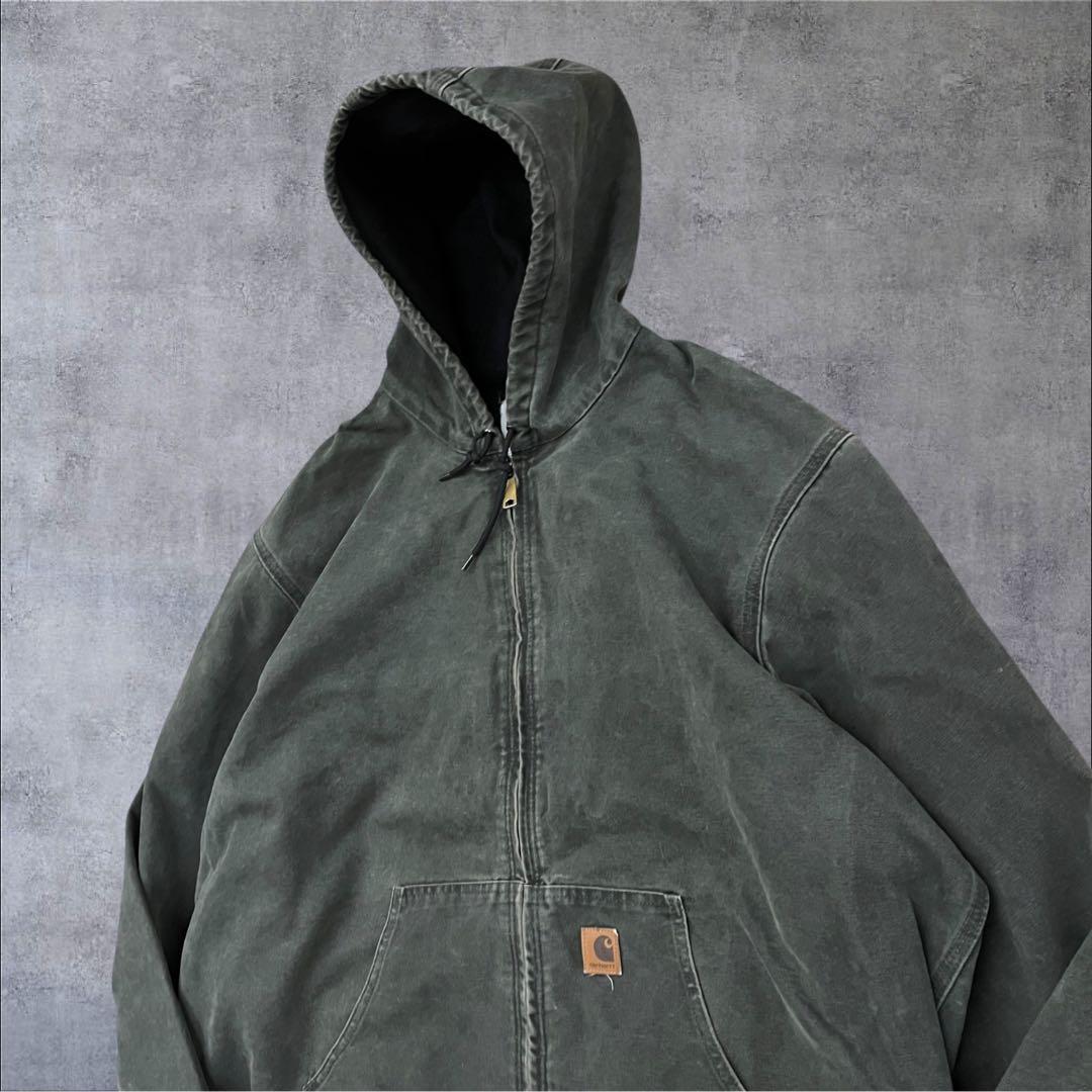 【c7】Carhartt J25 MOS ダックアクティブジャケット フェード