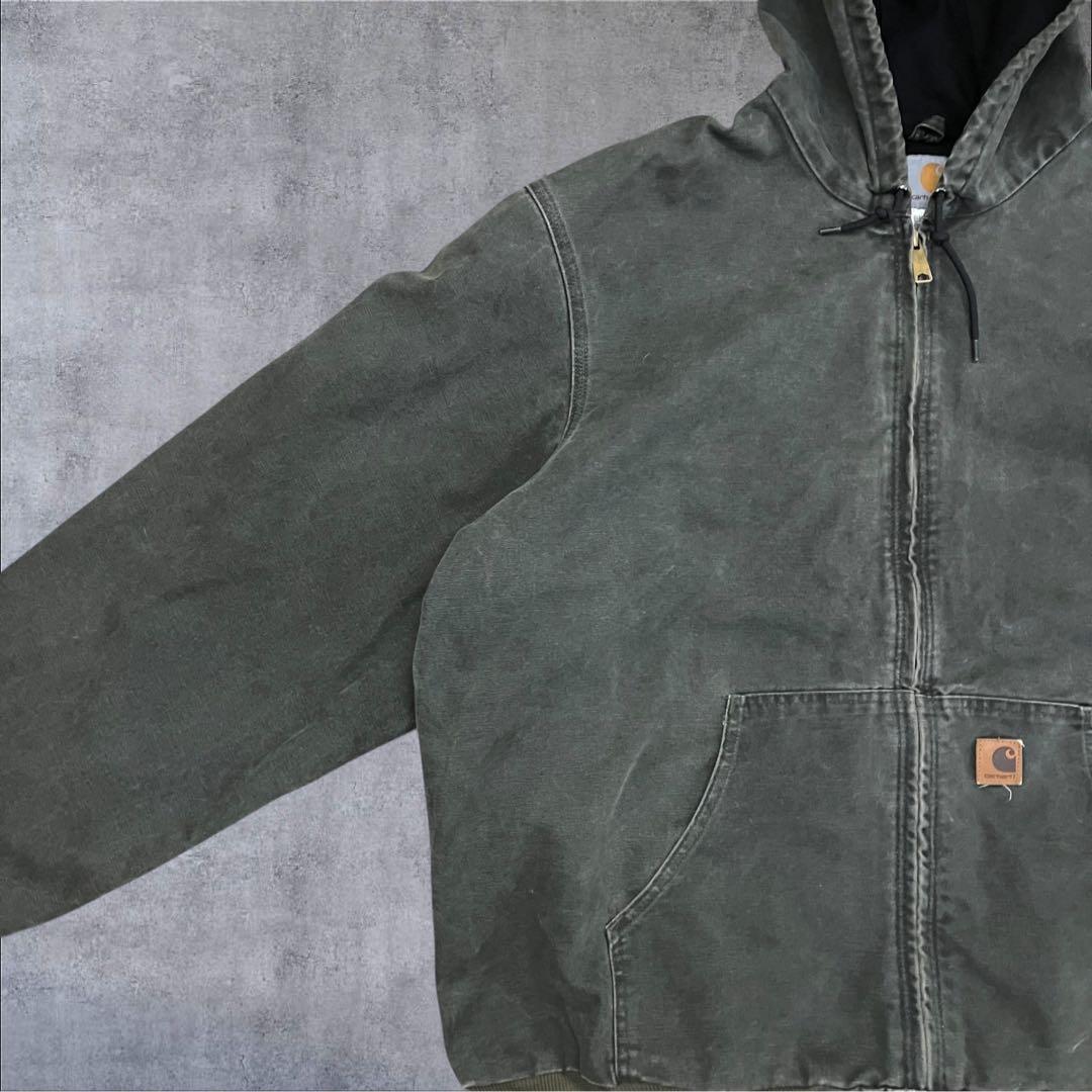 【c7】Carhartt J25 MOS ダックアクティブジャケット フェード