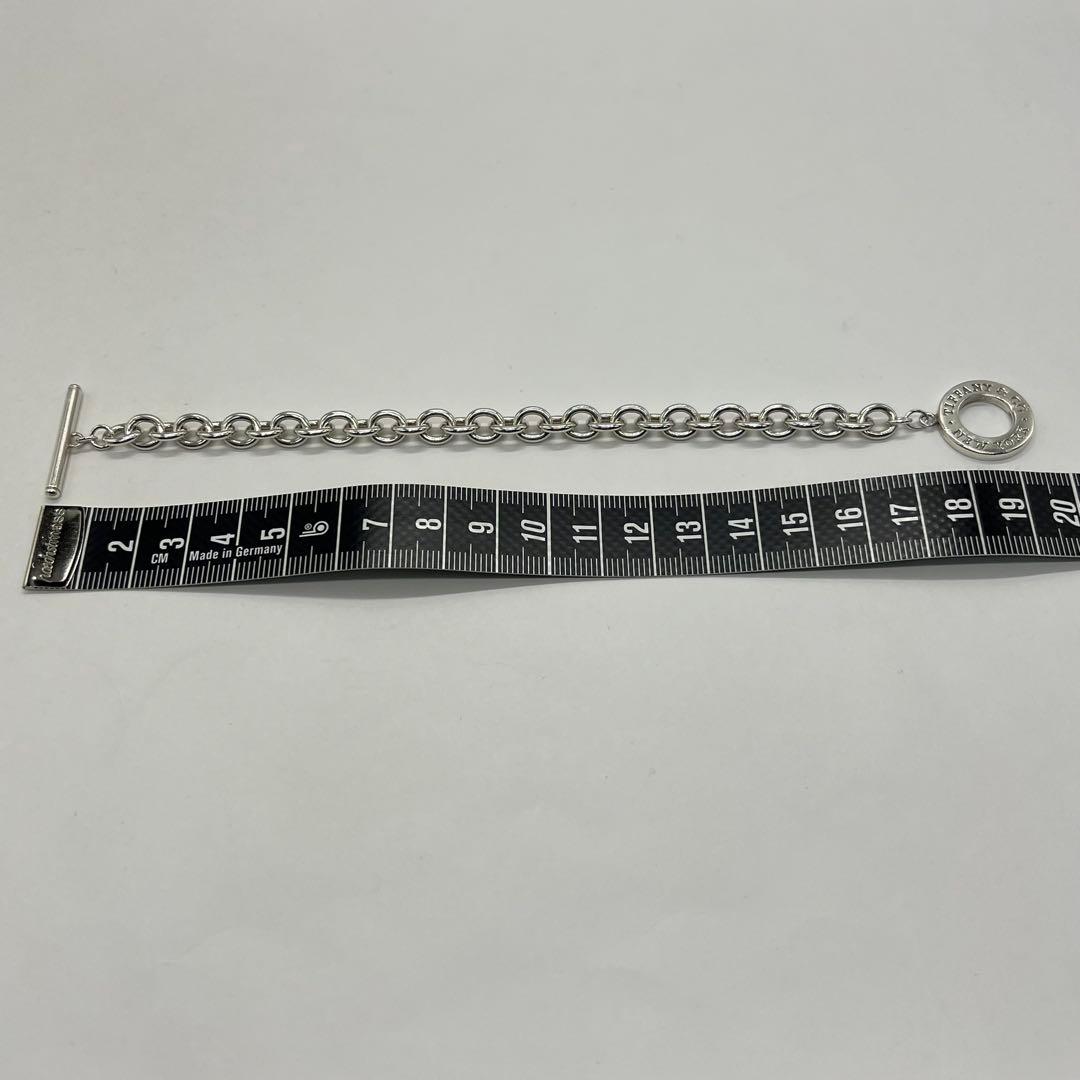 ティファニー TIFFANY ドーナツリンク トグル ブレスレット Ag925