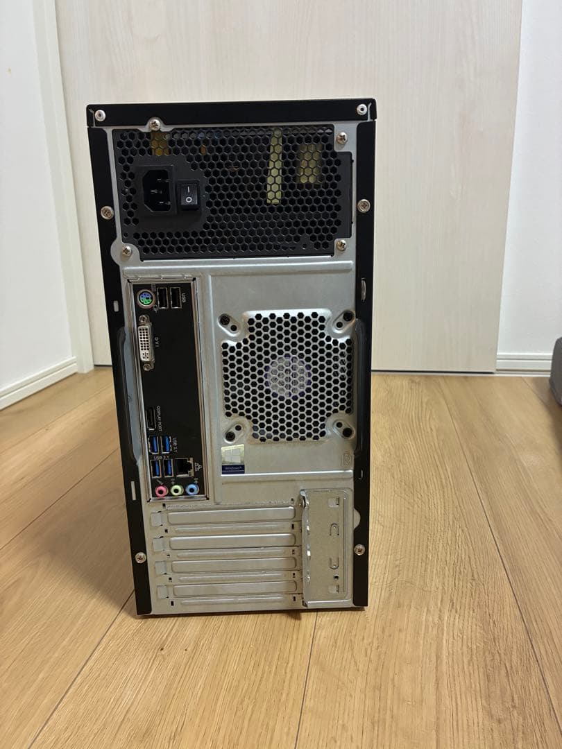 ねこのっぴ　iiyama デスクトップPC ブラック