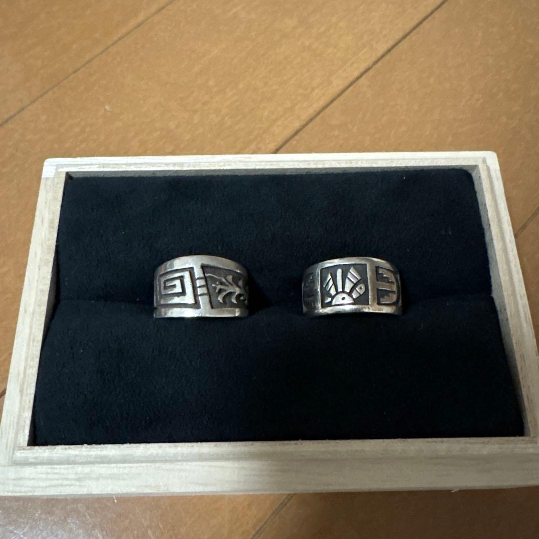 インディアンジュエリー　ホピ族　ズニ族　2点セット